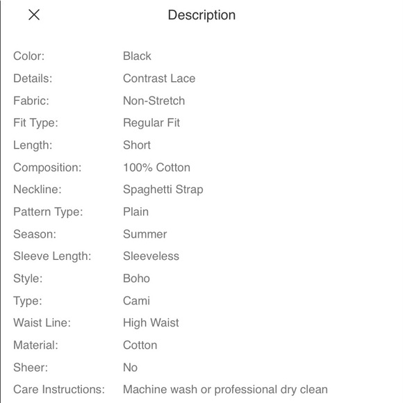 NWT Black Romper. Size small (4) - Picture 6 of 7